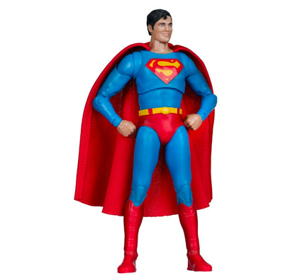 Superman Figura de Accion Christopher Reeve 1978 Mcfarlane Toys Deluxe Theatrical Edition 18 Cm