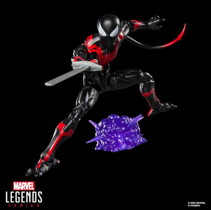 Uncanny Spiderman Nightcrawler Figura de Accion Spider-Man Comics Marvel Legends 15 Cm
