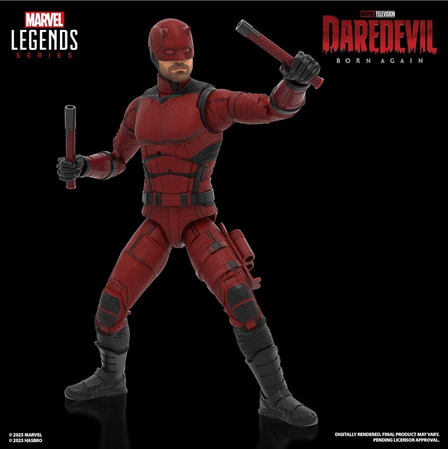 Daredevil Figura de Acción Born Again MCU Marvel Legends 16cm