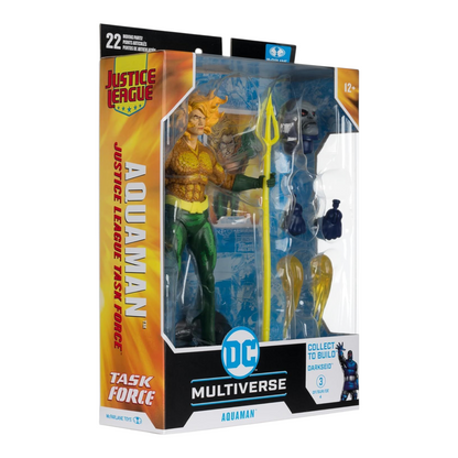 Aquaman Figura De Acción Justice League Task Force Dc Mcfarlane Toys BAF Darkseid 18 Cm