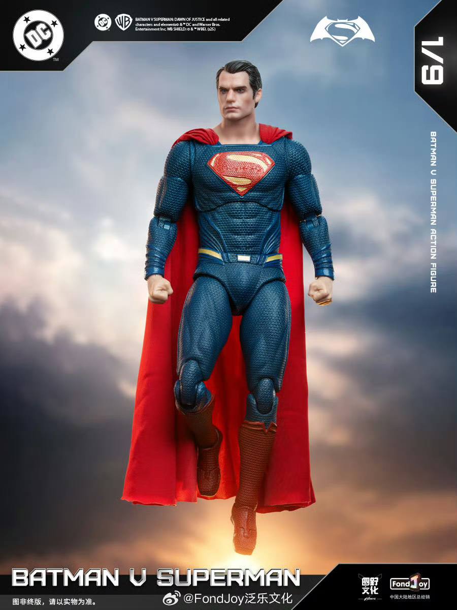 Batman V Superman 2 Pack Figuras De Accion BVS Dawn Of Justice Fondjoy 19 Cm