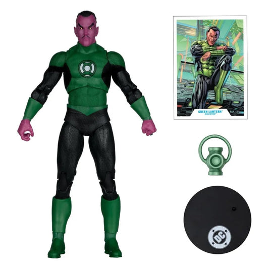 Sinestro Figura De Acción Green Lantern Corps #1 Dc Multiverse Mcfarlane Toys 17 cm