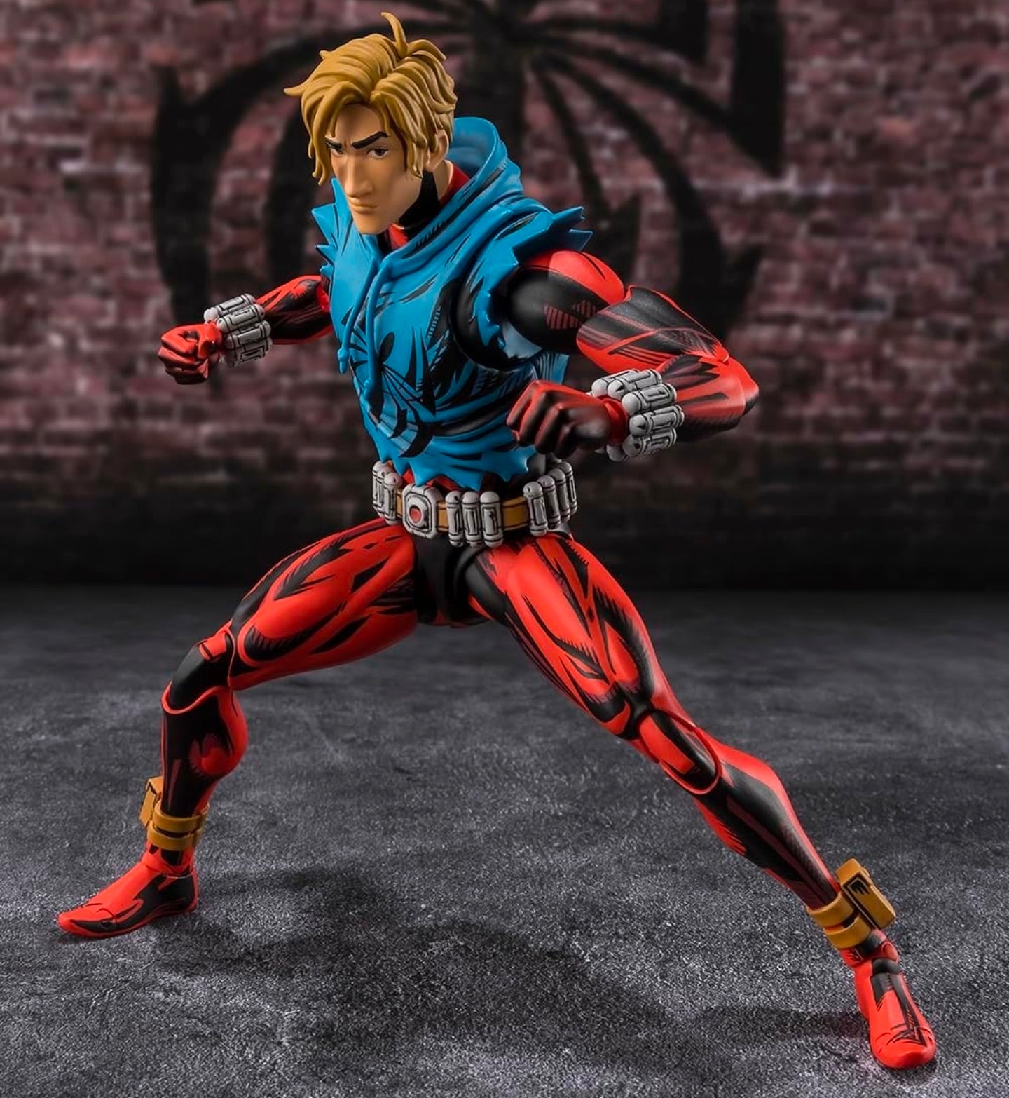 Scarlet Spider Figura de Acción Spiderman Across The Spiderverse Sh Figuarts 15 Cm