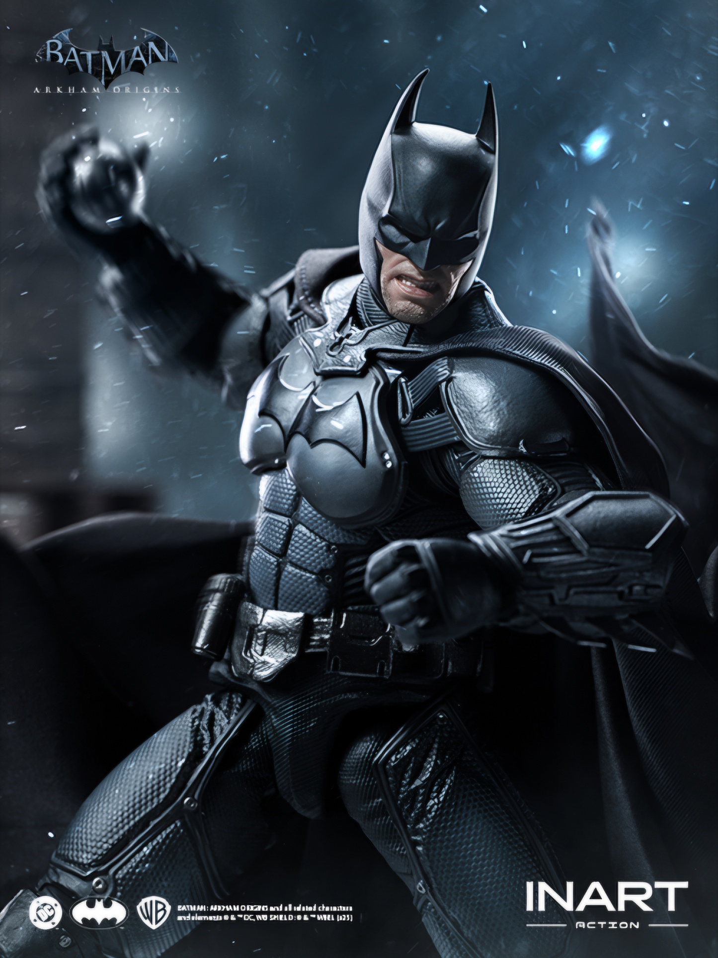 Batman Figura de Acción Arkham Origins Inart Action 18 Cm