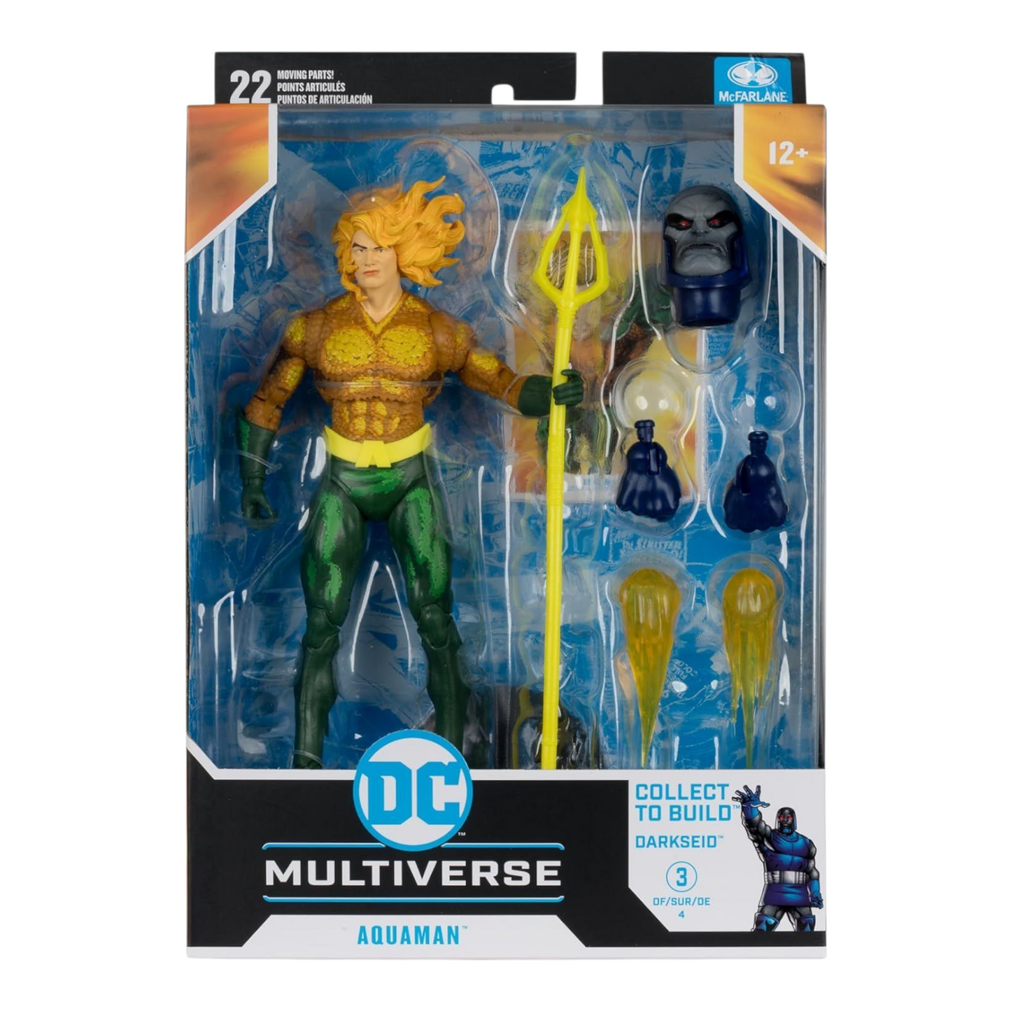 Aquaman Figura De Acción Justice League Task Force Dc Mcfarlane Toys BAF Darkseid 18 Cm