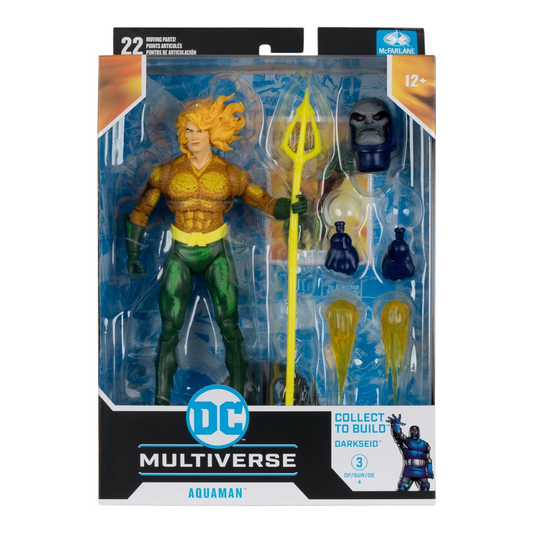 Aquaman Figura De Acción Justice League Task Force Dc Mcfarlane Toys BAF Darkseid 18 Cm