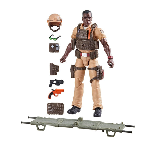 Carl Doc Greer Figura de Accion Gi Joe 122 Classified Series 16 Cm