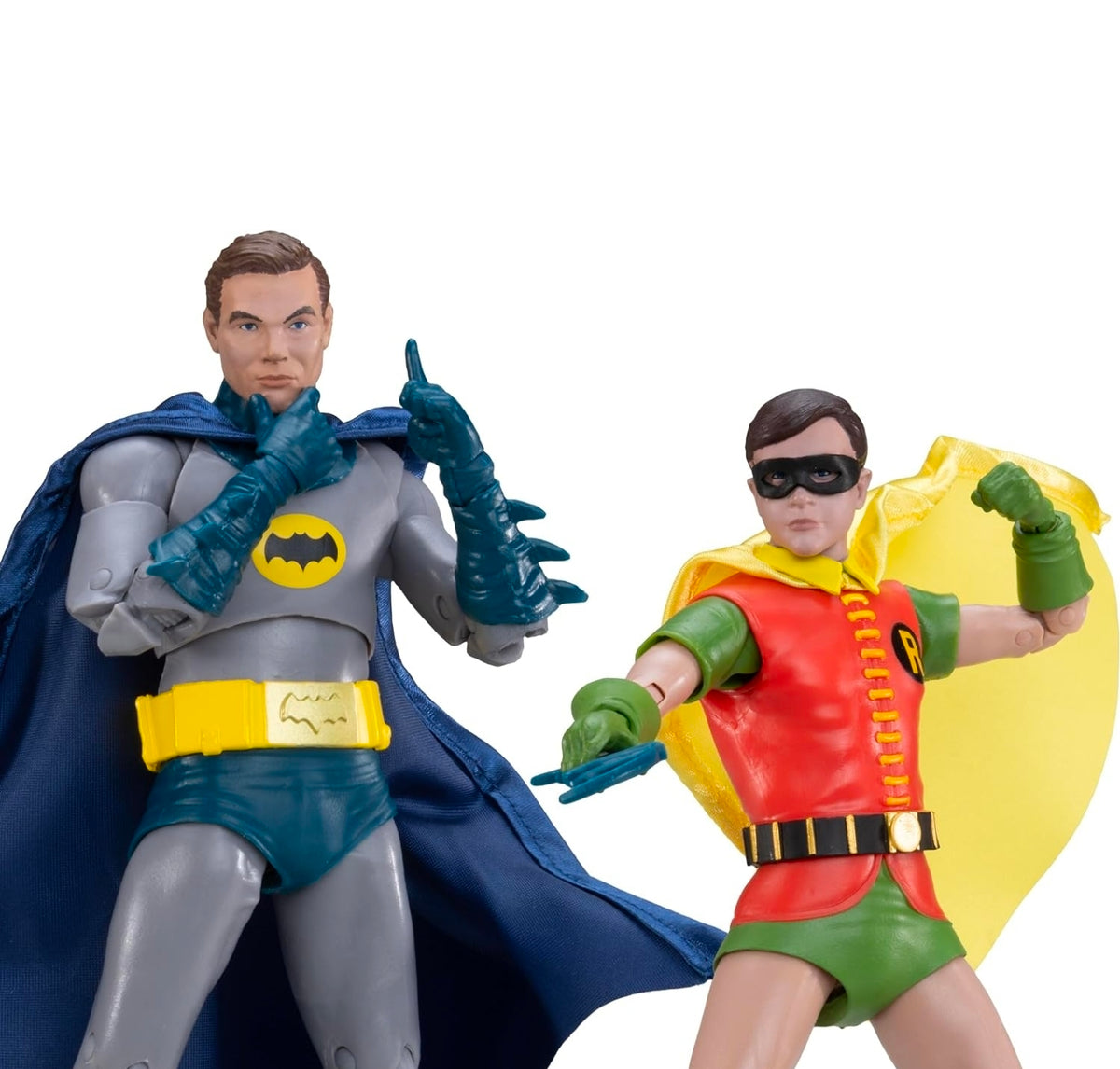 Batman & Robin 2 Pack Figuras de Accion Batman 1966 Dc Collector Ed Mcfarlane 17cm