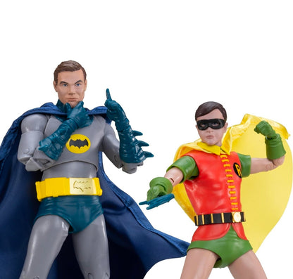 Batman & Robin 2 Pack Figuras de Accion Batman 1966 Dc Collector Ed Mcfarlane 17cm