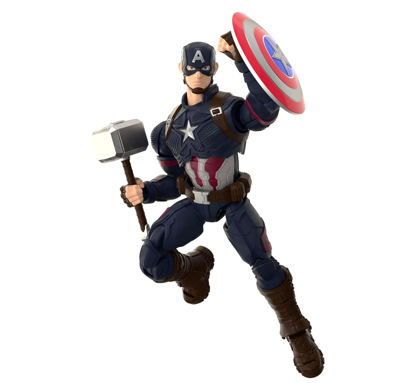 Capitan America Figura de Accion Marvel The Infinity Saga Blokees Champion Class 14 Cm