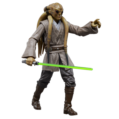 Kit Fisto Figura de Accion Star Wars Revenge Of The Sith Black Series Commemorative 16cm