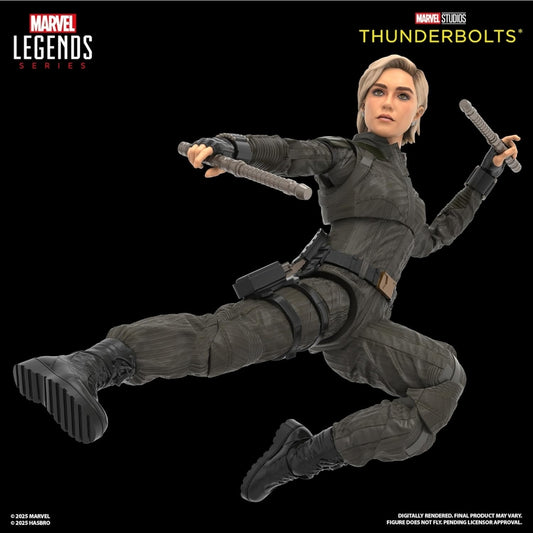 Yelena Belova & Red Guardian 2 Pack Figuras de Accion Thunderbolts Marvel Legends