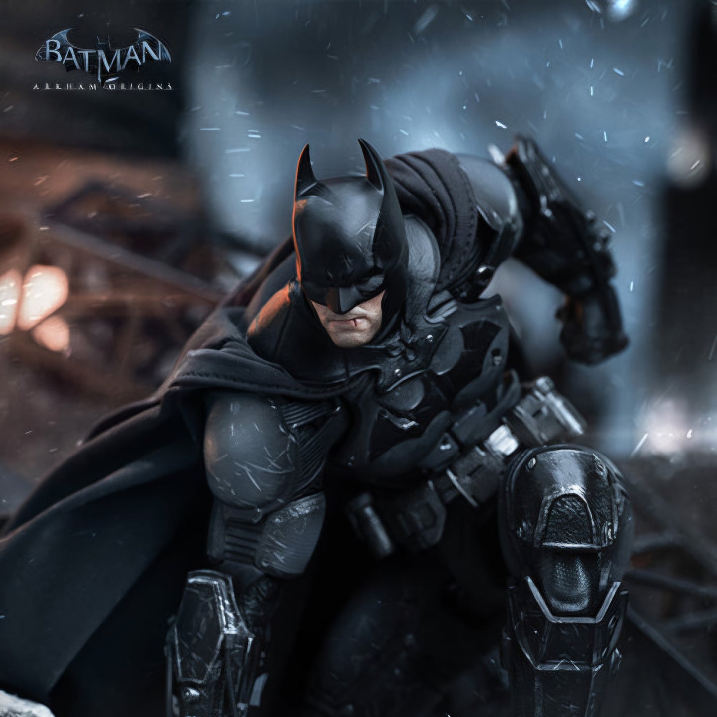 Batman Battle Damaged Figura Arkham Origins Inart Action 18 Cm