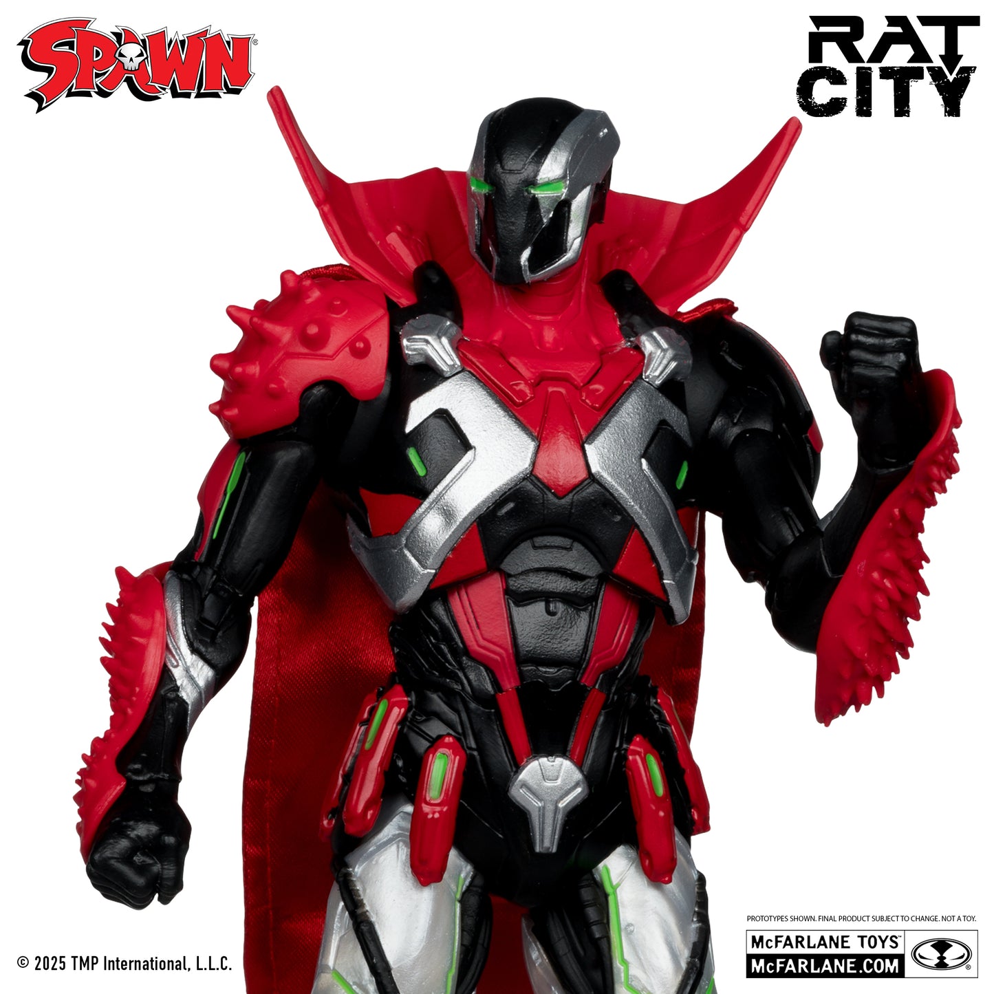 The Deviant Figura de Accion Spawn Rat City Mcfarlane Toys 30th Anniversary 18 Cm
