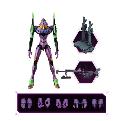 Evangelion Test Type 01 TV Version Figura de Accion Evangelion Blokees Legend Edition 18 Cm