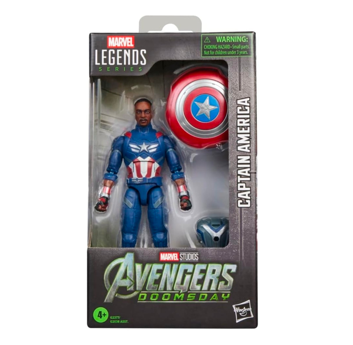 Capitan America Sam Figura De Acción Avengers Doomsday Marvel Legends 15 Cm