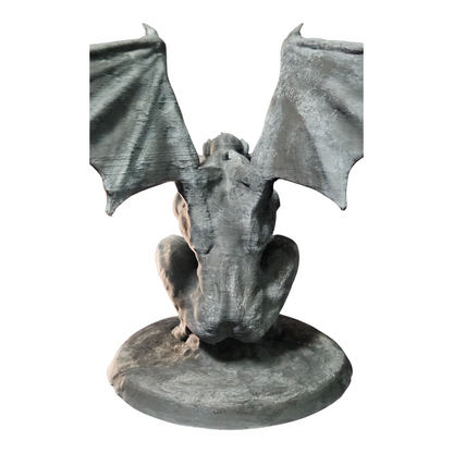 Gargola Grande Para Figuras de Acción 1/12 y 1/10 Estilo Piedra 21.5 Cm