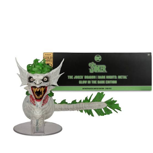 Joker Dragon Glow In The Dark Figura De Acción Dark Nights Death Metal Dc Multiverse Mcfarlane Toys 25 cm