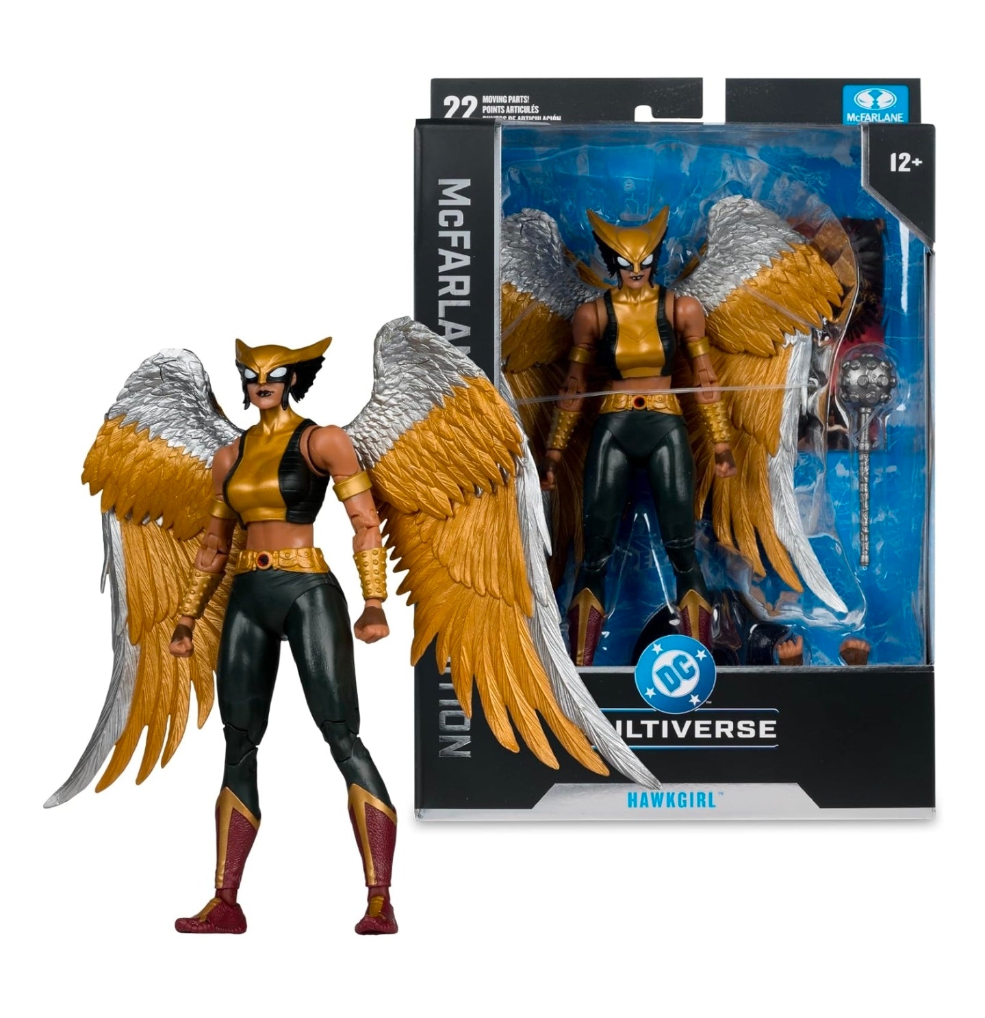 Hawkgirl Kendra Saunders Figura De Acción Mcfarlane Collector Ed 18cm