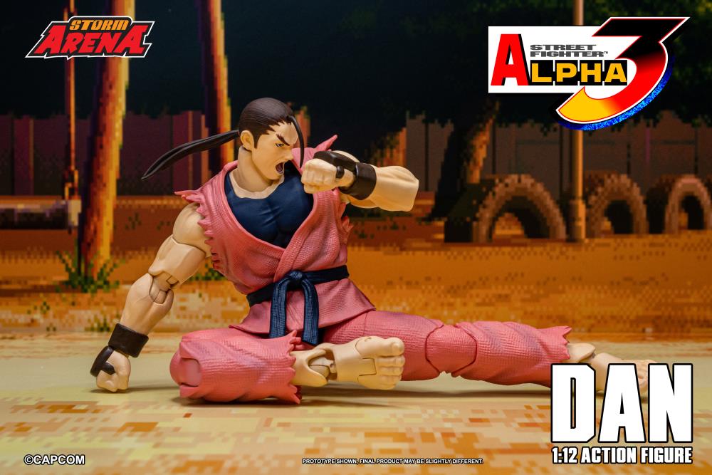 Dan Figura de Accion Street Fighter Alpha 3 Storm Arena 15 Cm