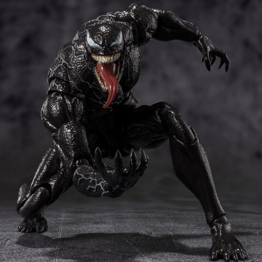 Venom Figura de Accion The Last Dance Marvel ShFiguarts Bandai 19cm