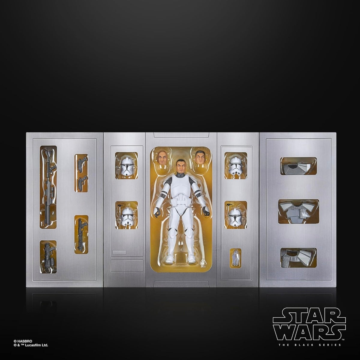 Clone Trooper Set Figura De Acción Star Wars Black Series 16 Cm