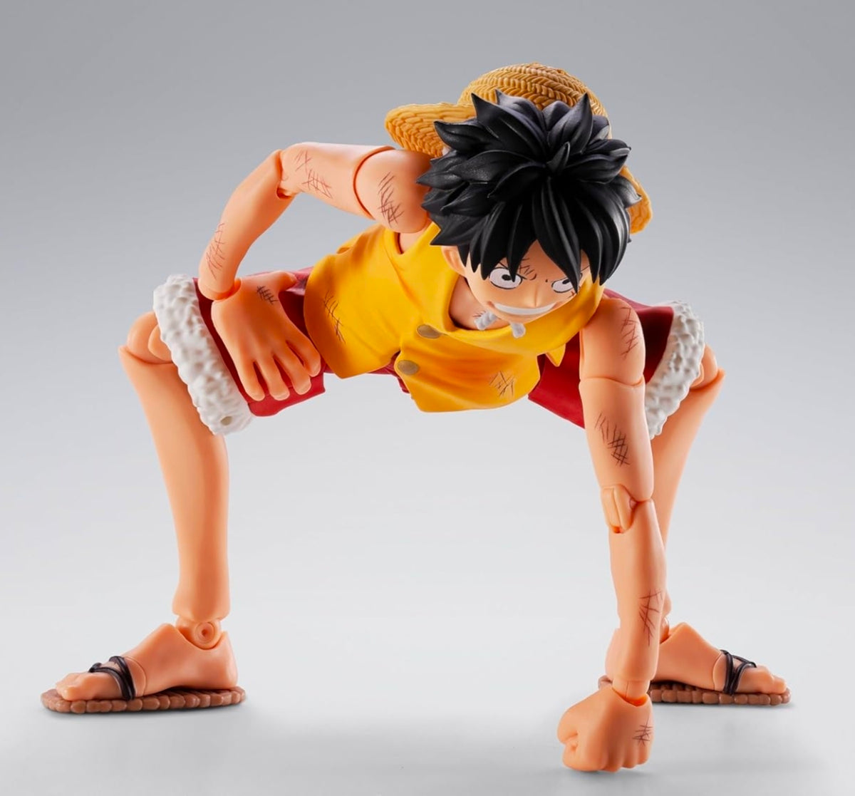 Monkey D Luffy Figura Acción Marineford One Piece Sh Figuarts Bandai 15 Cm