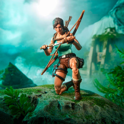 Lara Tomb Raider Croft Figura De Acción GI Joe Classified Hasbro 15 cm
