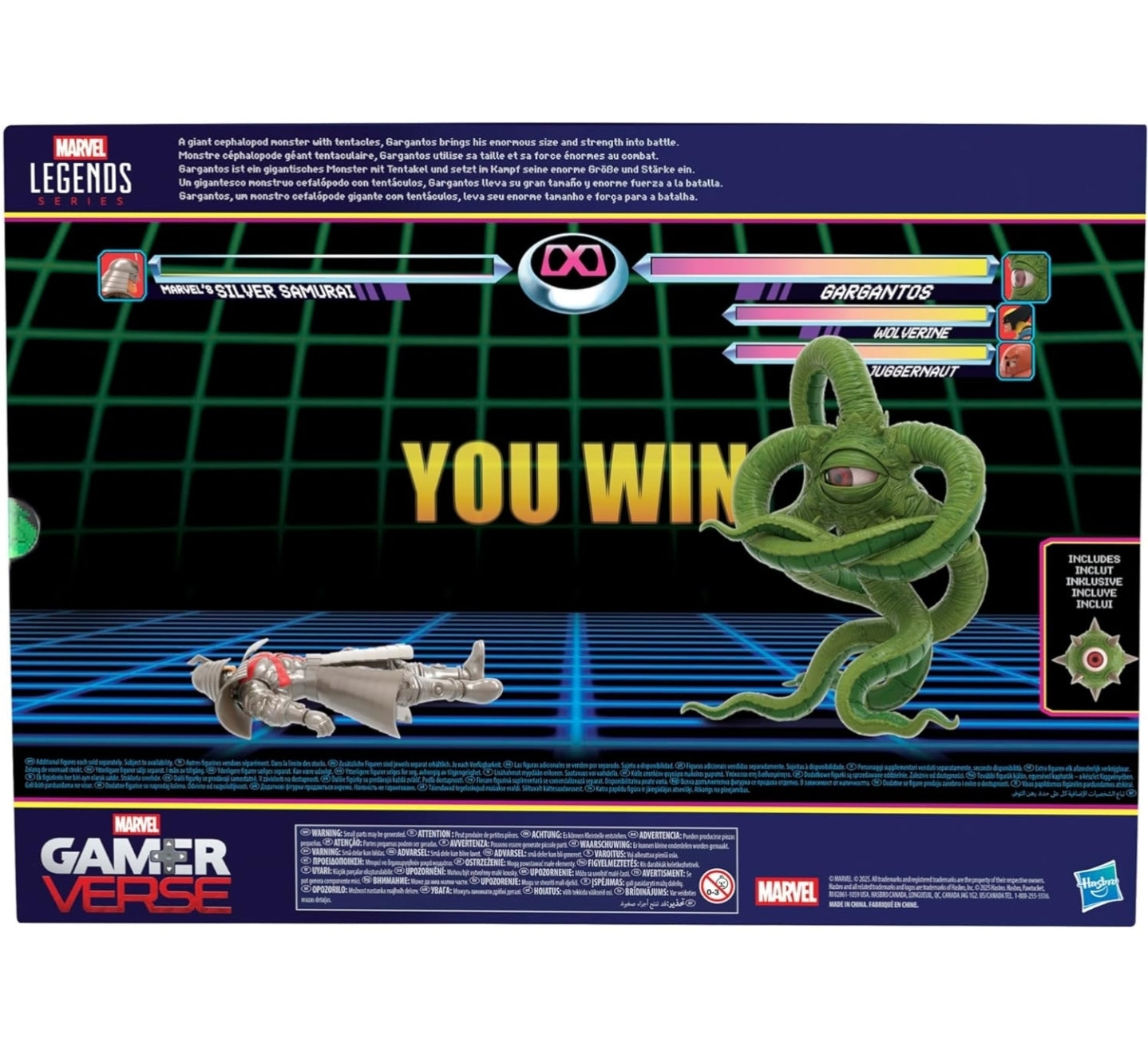 Gargantos Figura de Acción Deluxe Gamerverse Marvel Legends 55cm 1/12