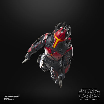 Gar Saxon Figura de Acción Star Wars The Clone Wars Black Series 15 cm