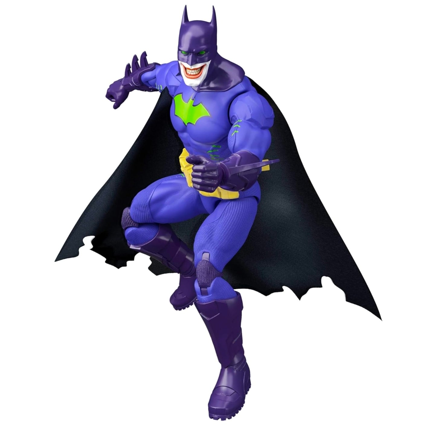 Batman Jokerized Figura De Accion Super Villains DC Premier Mattel 16 Cm