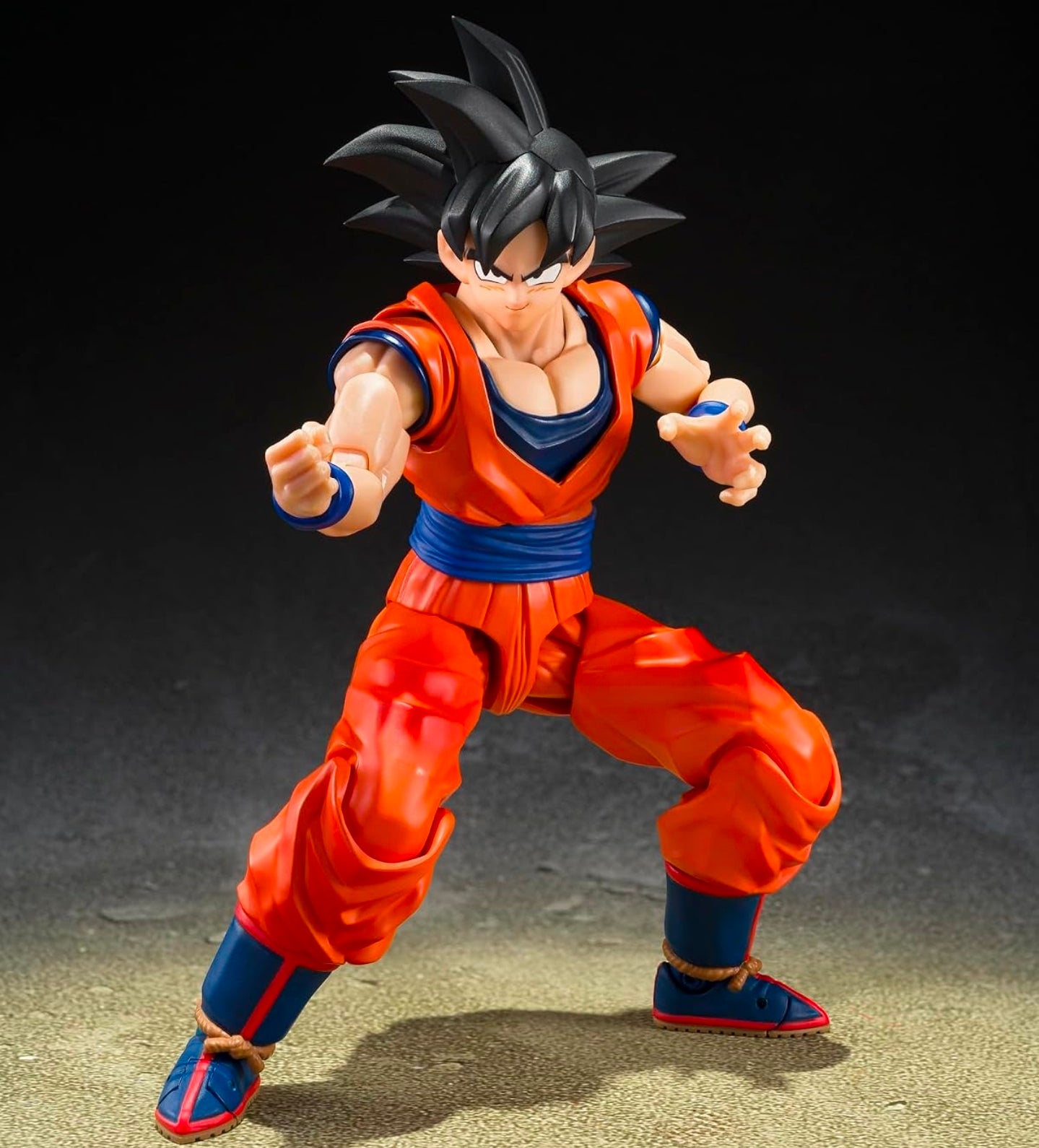 Son Goku The Kind Hearted Saiyan Figura De Acción Dragon Ball Z Sh Figuarts Bandai 15 Cm
