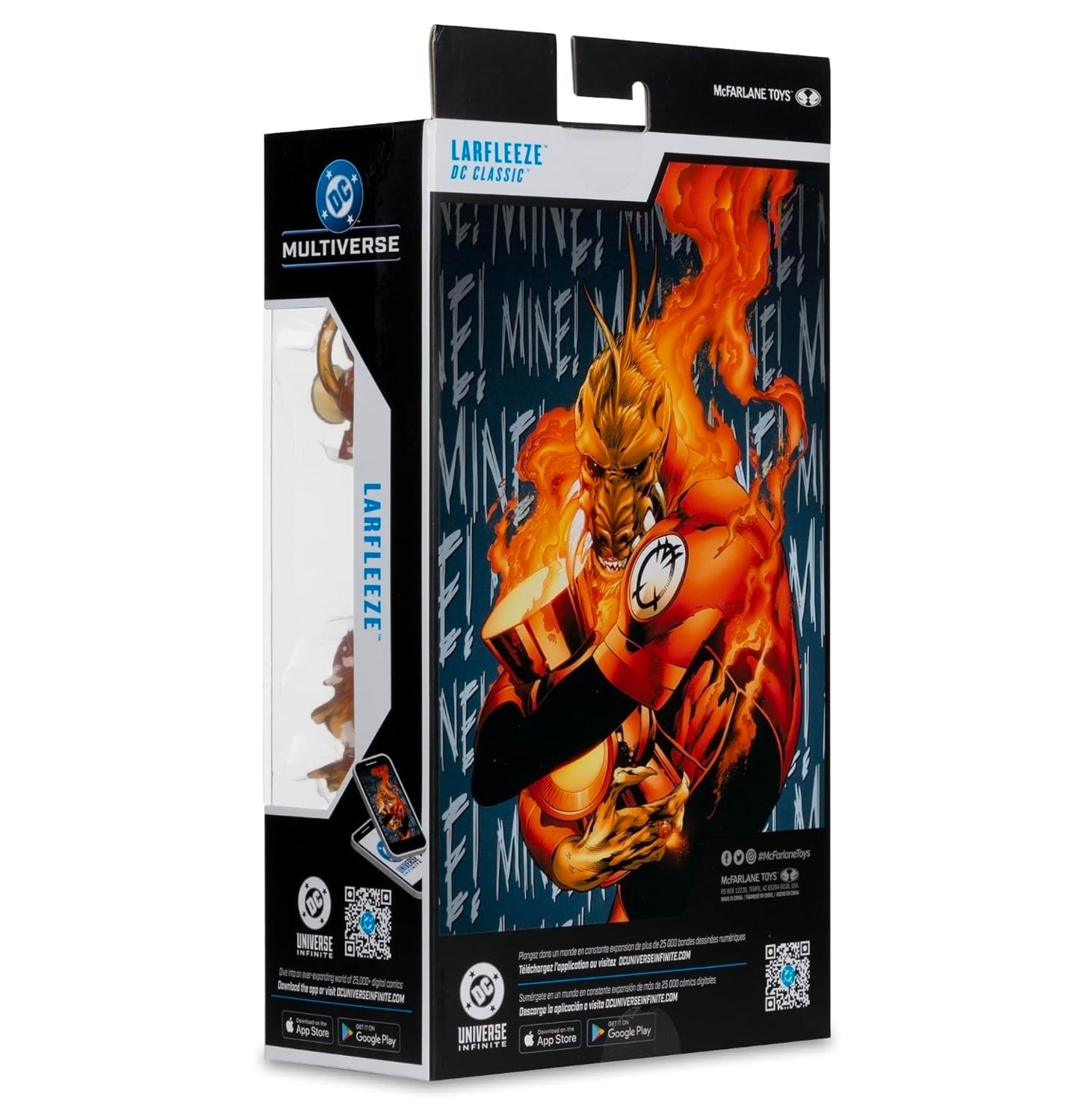 Larfleeze Figura de Accion Agent Orange DC Classic Mcfarlane Toys 17cm