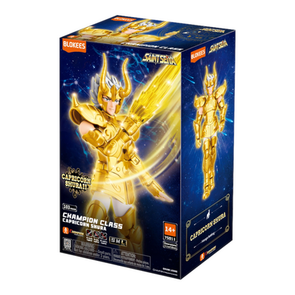 Capricorn Shura Figura de Accion Saint Seiya Blokees Champion Class  15 Cm