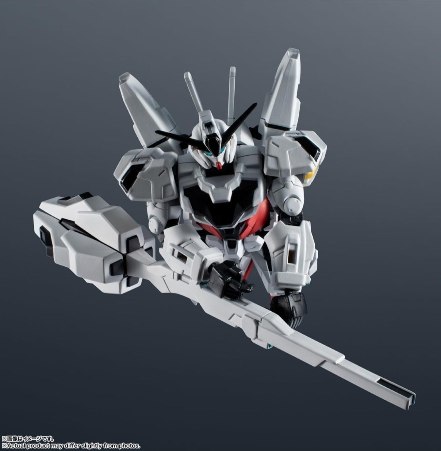 Gundam Calibarn X EX01 Figura de Accion GU 31 Gundam Universe Bandai 16cm