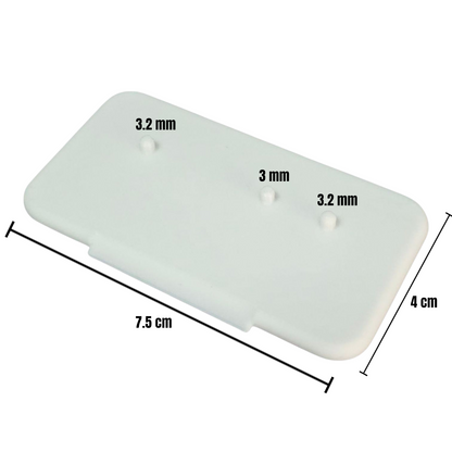 Base Rectangular 3 pines para figuras de Acción - Exhibición Colección Marvel Legends, Mcfarlane, Jada Toys, Black Series, Neca, Etc.