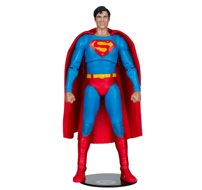 Superman Figura de Accion Christopher Reeve 1978 Mcfarlane Toys Deluxe Theatrical Edition 18 Cm