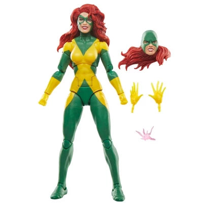 Jean Grey X Force Figura de Acción X Men Uncanny Marvel Legends Retro Hasbro 16 Cm