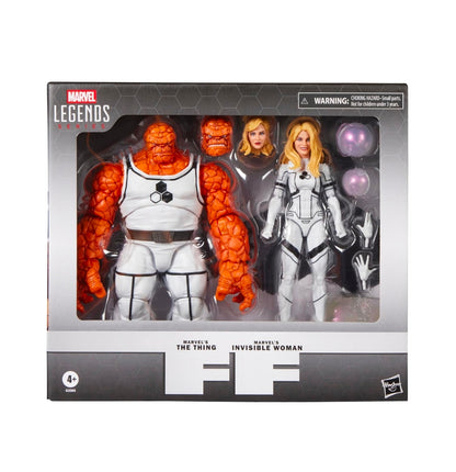 The Thing & Invisible Woman Pack Figuras de Acción Future Foundation Fantastic 4 Marvel Legends 17 Cm