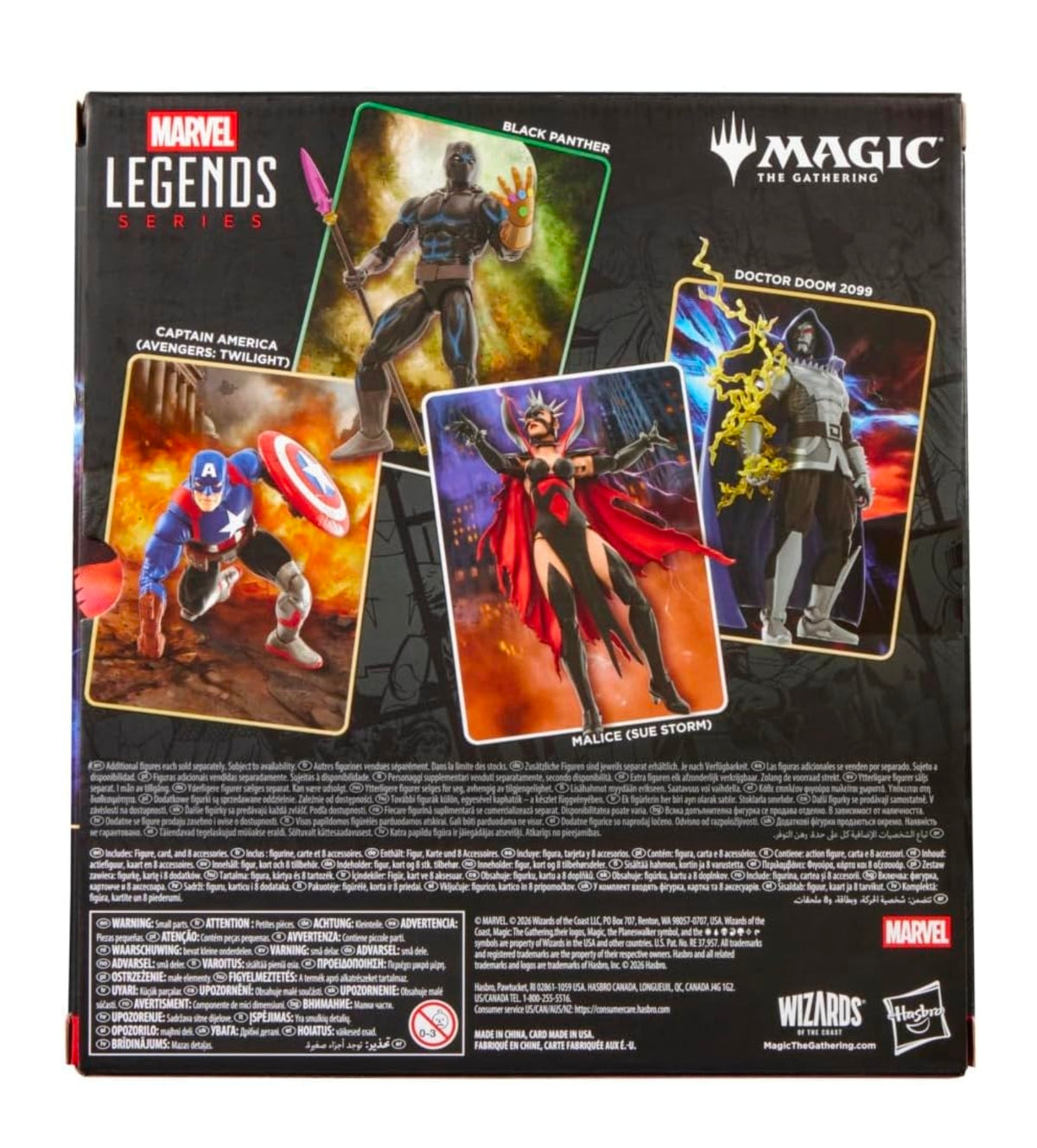 Dr Doom 2099 Figura de Accion Magic The Gathering Marvel Legends 17cm