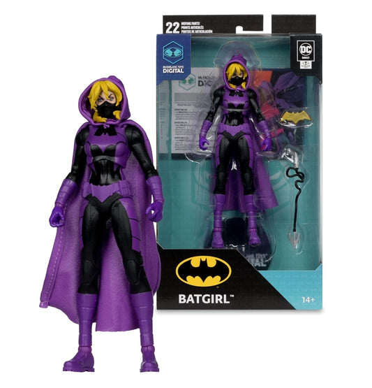 Batgirl Stephanie Brown Figura de Acción Batgirls DC Mcfarlane Digital 17cm