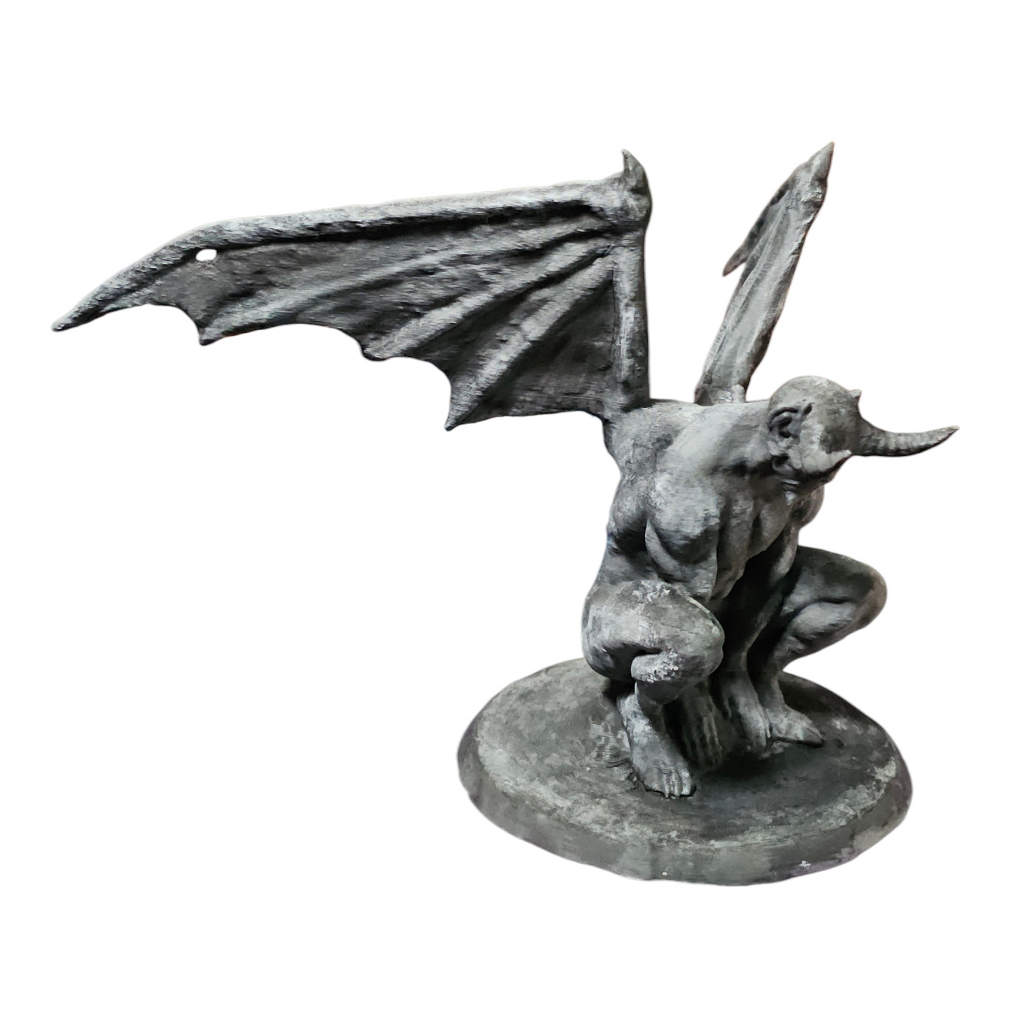 Gargola Grande Para Figuras de Acción 1/12 y 1/10 Estilo Piedra 21.5 Cm