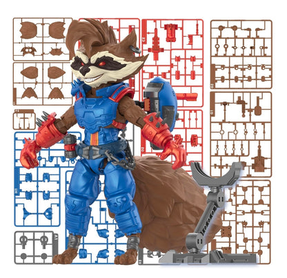 Rocket Raccoon Figura de Accion Marvel Rivals Blokees Champion Class 14 Cm