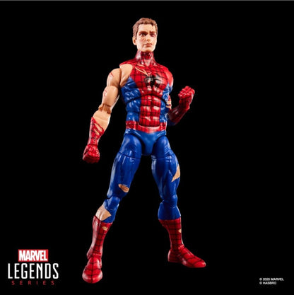 Spiderman Battle Damaged Figura de Accion Magic The Gathering Marvel Legends 16cm