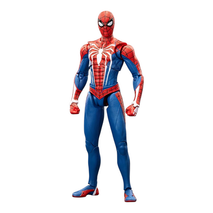 Spiderman Advanced Suit Figura de Acción Ps4 Gamer Deluxe ZD Toys 18 cm
