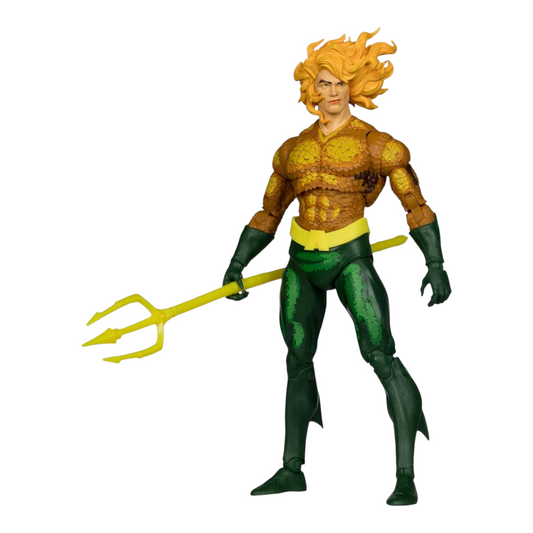 Aquaman Figura De Acción Justice League Task Force Dc Mcfarlane Toys BAF Darkseid 18 Cm
