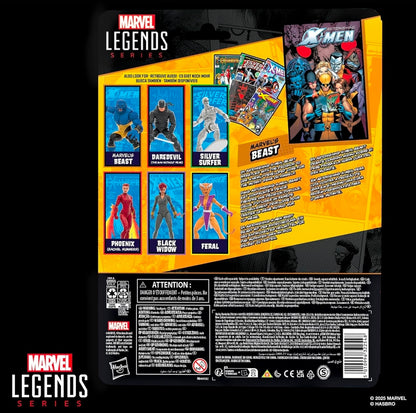 Beast Figura de Accion Astonishing X Men Marvel Legends 17 cm