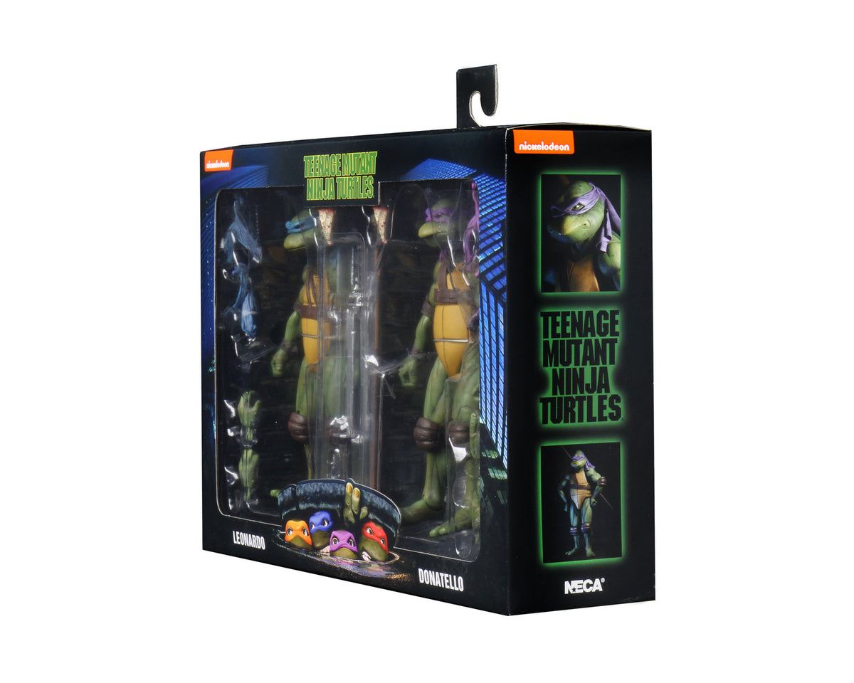 Leonardo & Donatello Pack Figuras De Acción Teenage Mutant Ninja Turtles Neca 18 Cm