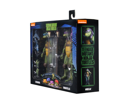 Leonardo & Donatello Pack Figuras De Acción Teenage Mutant Ninja Turtles Neca 18 Cm