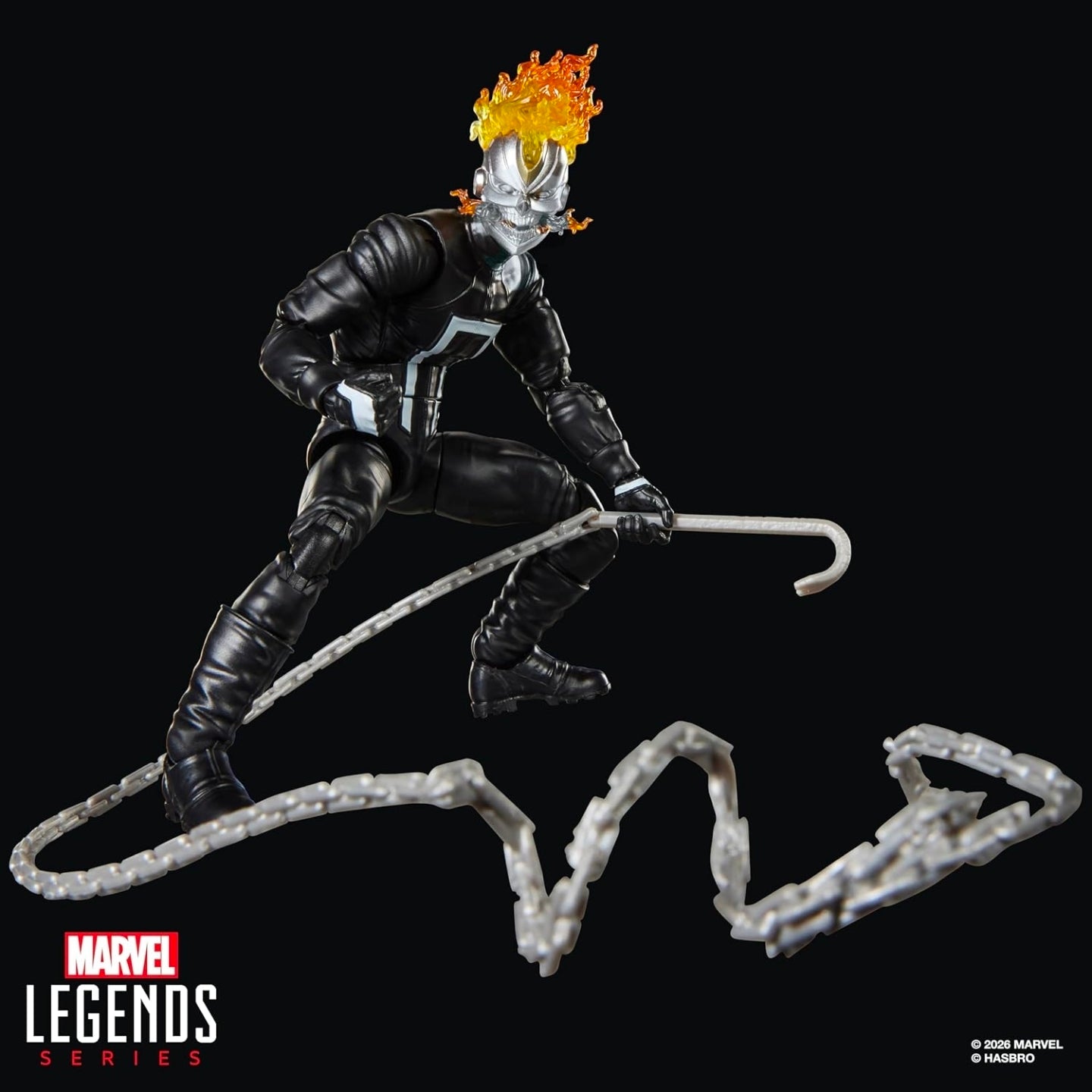 Ghost Rider Robbie Reyes Figura de Acción Marvel Legends 16 cm Baf Marvel's Box